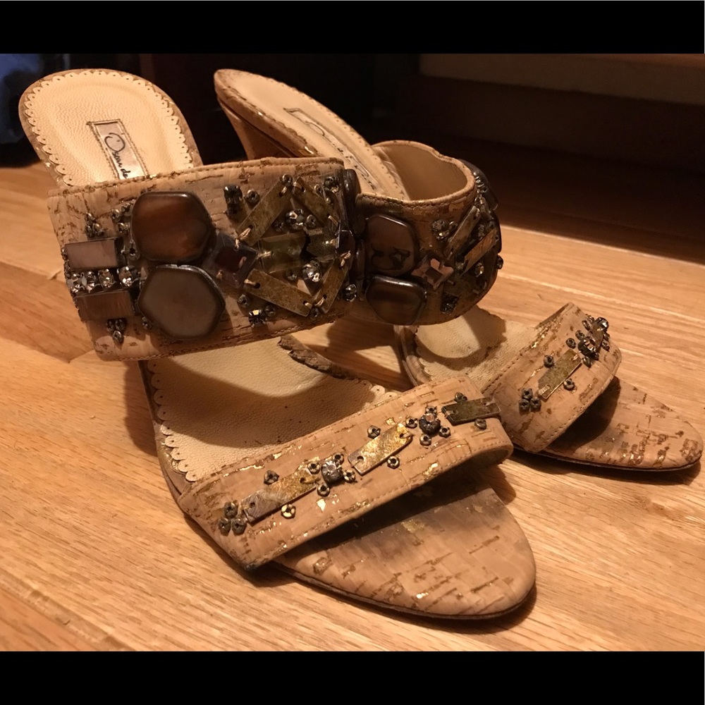 Oscar De La Renta heels